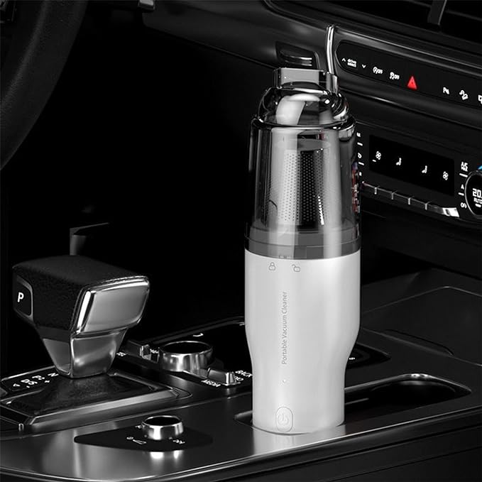 مكنسة كهربائية صغيرة معدنية