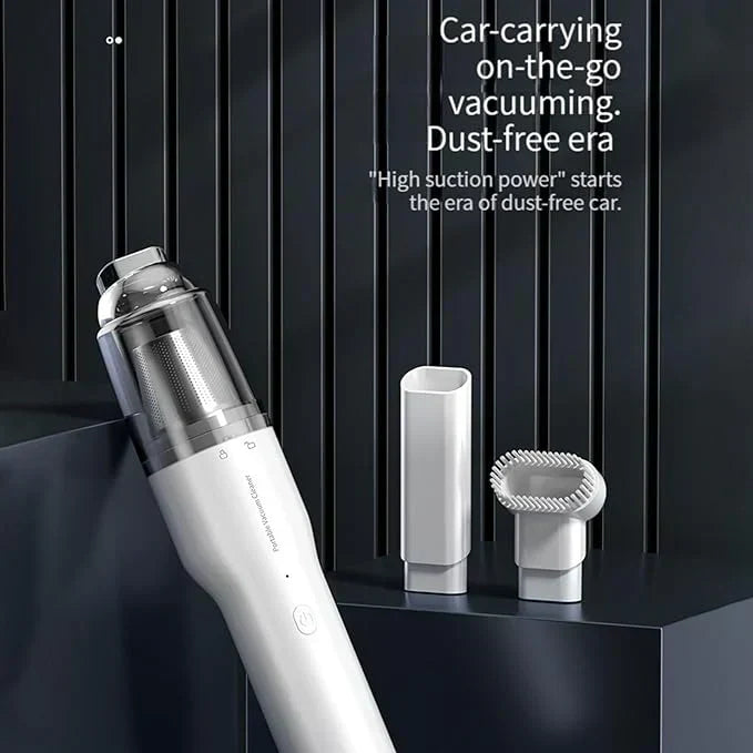 مكنسة كهربائية صغيرة معدنية