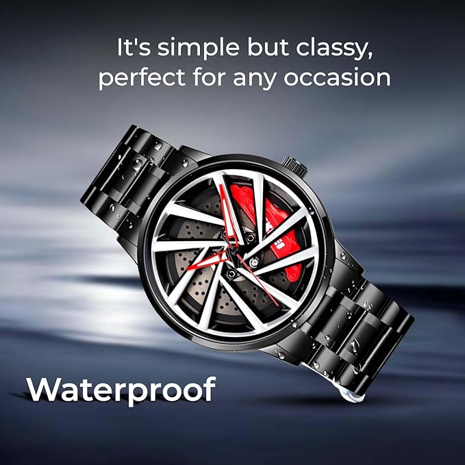 Men's Car Wheel Watch