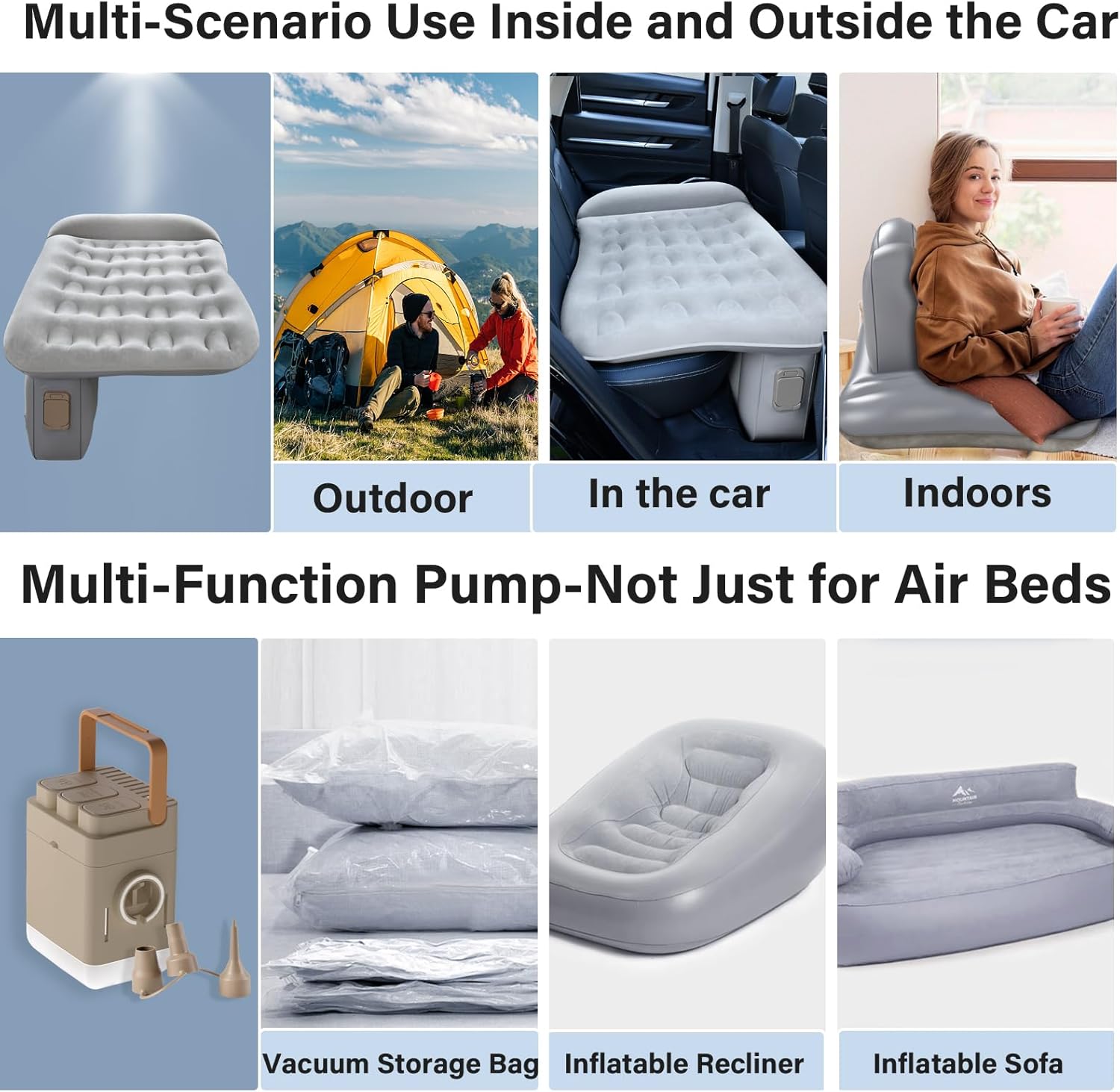 Coverado Car Air Mattress