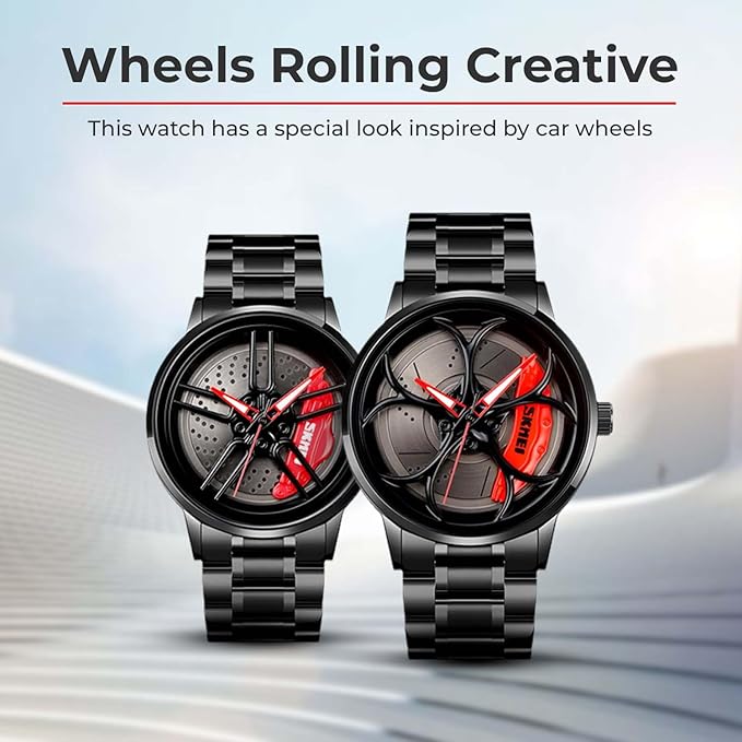 Men's Car Wheel Watch