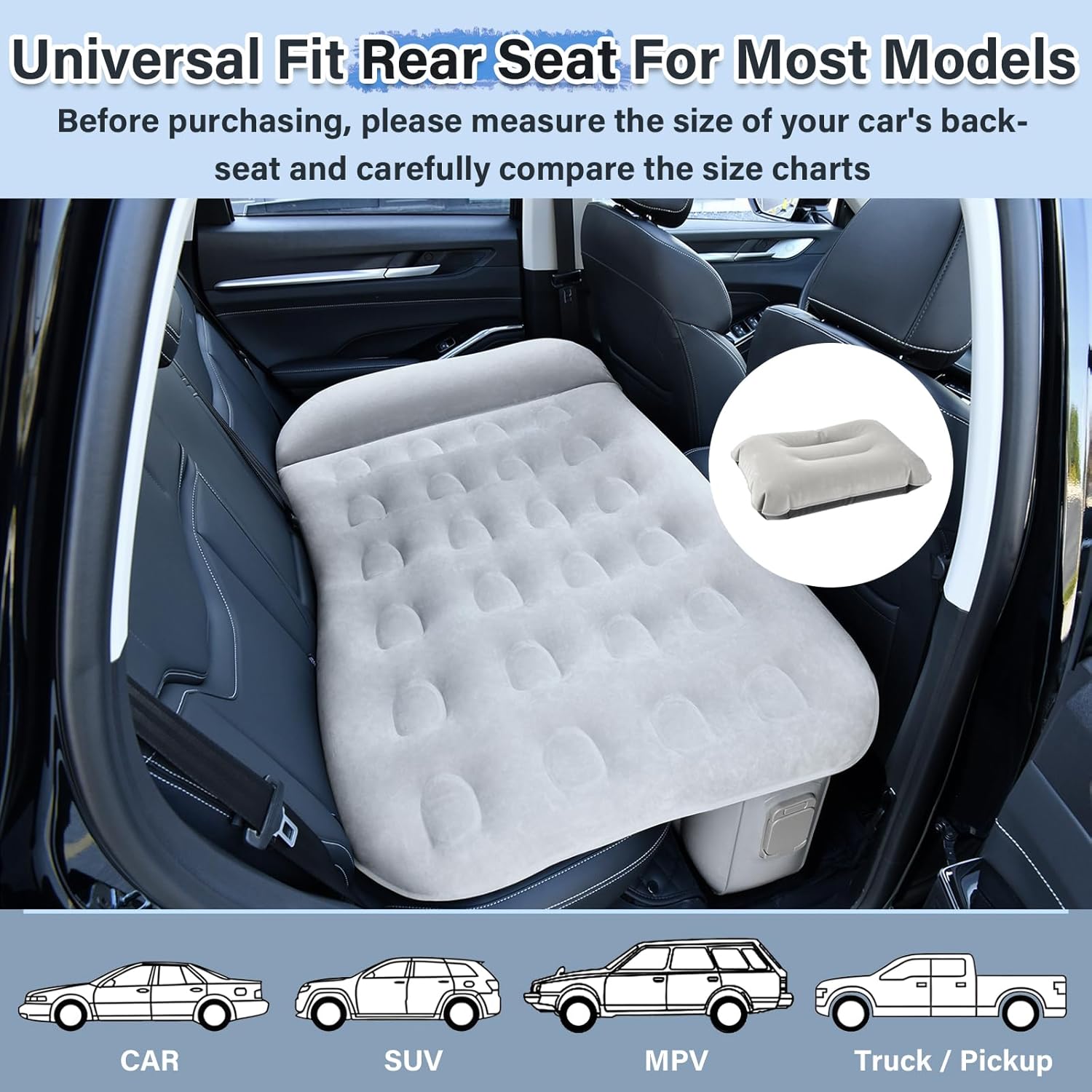 Coverado Car Air Mattress