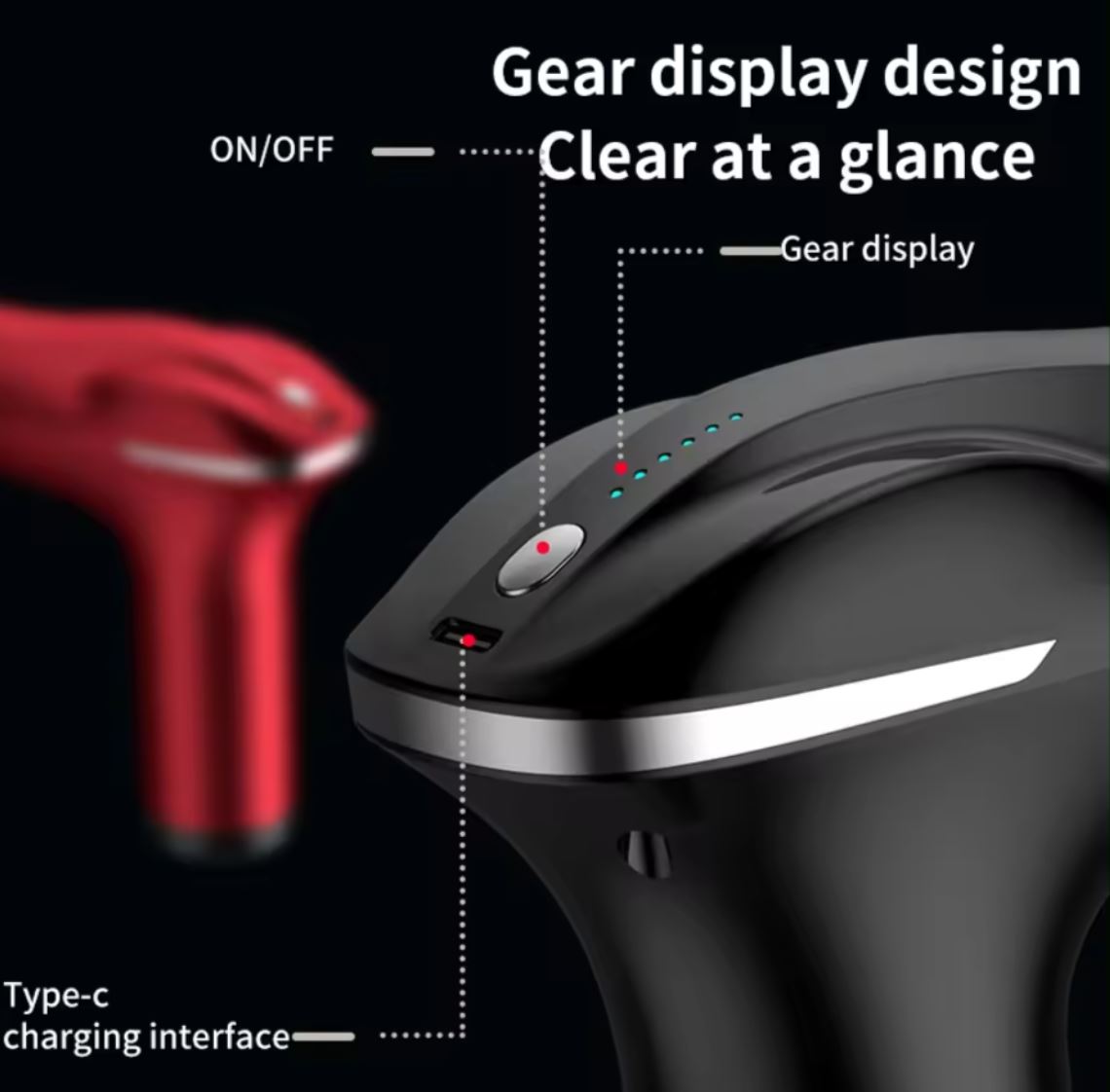 مسدس تدليك كهربائي مزدوج للعضلات