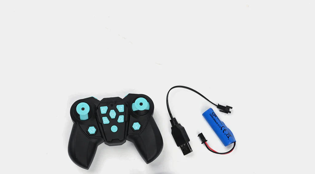 Remote Control Robot, 2.4Ghz Robot Dog, Eight-wheel Drive Stunt Robot, With Music & Light