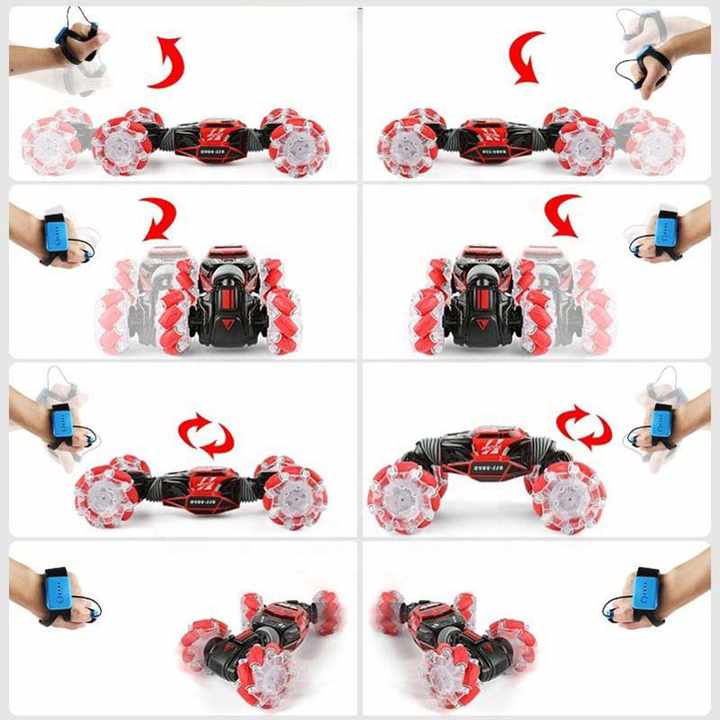 Double Sided Stunt Car with 360° Flips